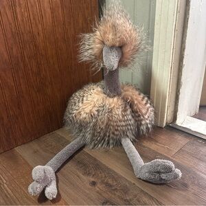 Retired Jellycat Odette Ostrich Plush EUC!